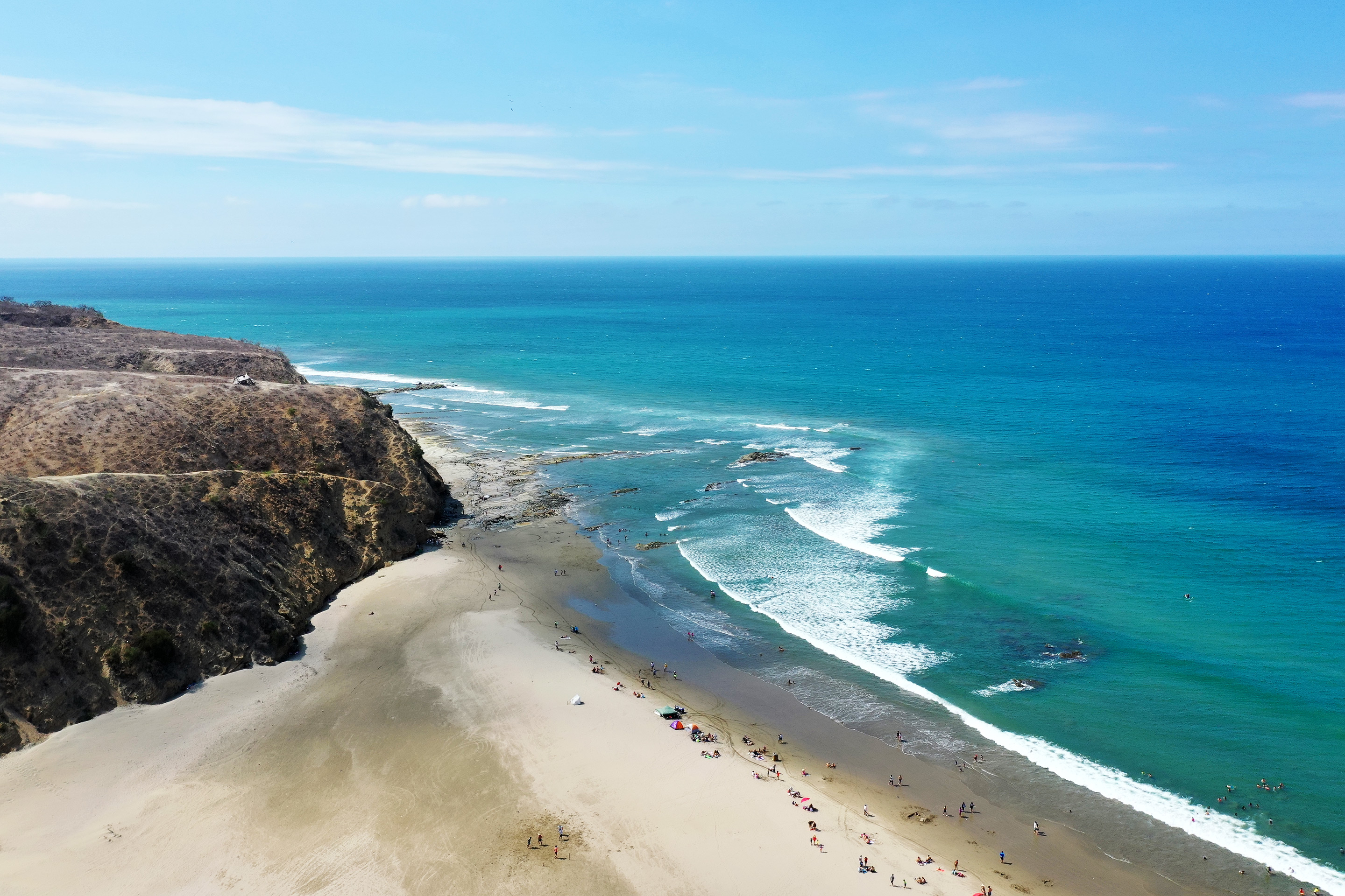Playa de San Mateo, Manta